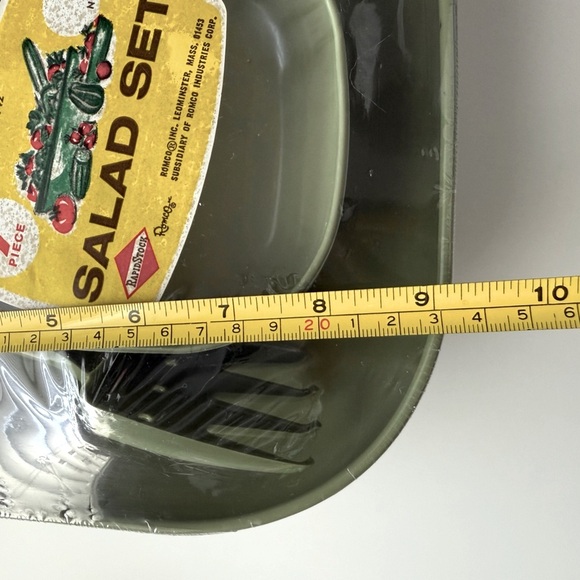 Green 7- Piece Salad Set - Picture 6 of 7